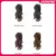JASMINE Tổng Hợp Móng Vuốt Kẹp Đuôi Ngựa Phần Mở Rộng Tóc Ngắn Xoăn Tự Nhiên Đuôi Giả Tóc Cho Nữ Đuôi Ngựa Hairp JASMINE