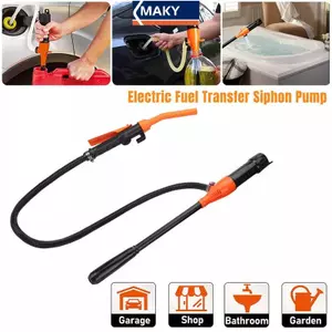 Máy bơm chuyển chất lỏng MAKY Bơm chuyển nhiên liệu chạy bằng pin có vòi phun điều khiển lưu lượng 2,4 gallon mỗi phút Máy bơm chuyển di động VN