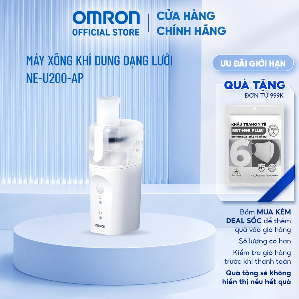 Máy Xông Khí Dung Dạng Lưới Omron NE-U200