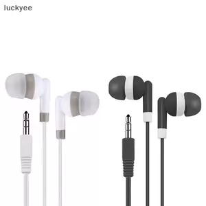 Luckyew Tai Nghe Có Dây 3.5 Mm Tai Nghe Thể Thao Có Bass Stereo Tai Nghe Tai Nghe Tai Nghe Cho Điện Thoại Không Mic TQ
