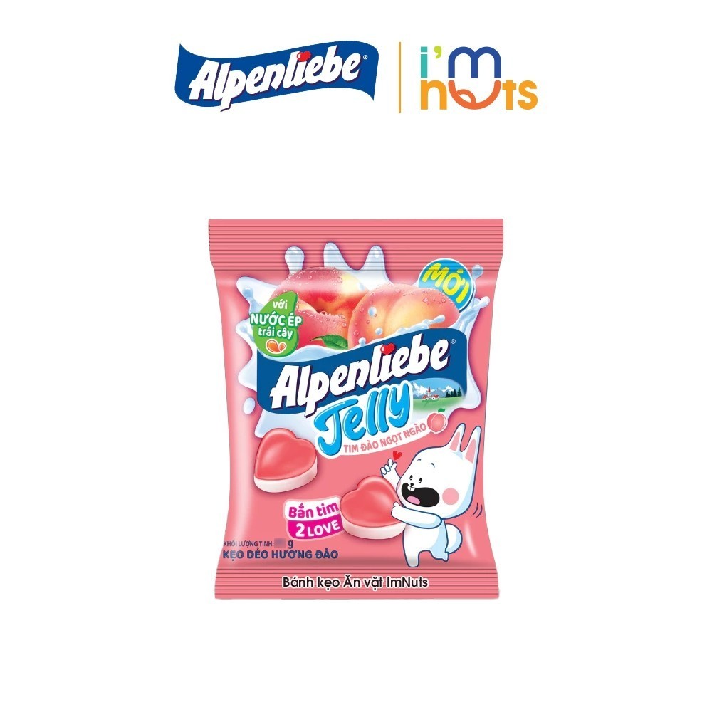 Combo Kẹo Dẻo Trái Cây 5 Gói Chupa Chups, Alpenliebe Jelly - Date Mới