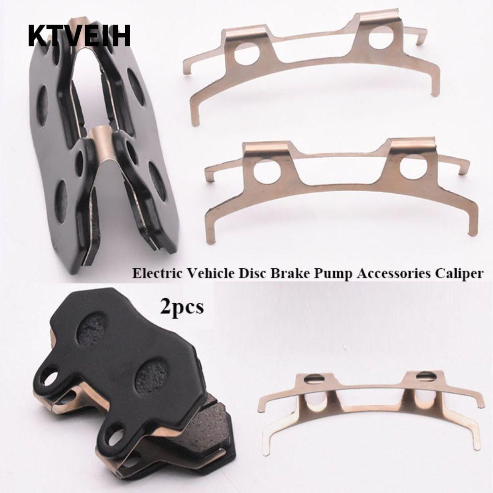 KTVEIH 2 Chiếc Caliper Lò Xo, Thép Bền Đĩa Bơm Phanh, Màu Bạc Lò Xo Tự Động Tách Phụ Kiện Xe Điện