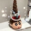 HT3 Crayon Shin-chan Nohara Shinnosuke Đa Năng Dây Buộc Tóc Giá Để Đồ Phòng Tắm Lối Vào Trang Trí TH3