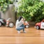 Cô Gái Thu Nhỏ Với Camera Vẽ Hình Cô Gái Crouching Tượng Nhỏ Trang Trí Mô Hình Trang Trí Trang Trí Cho Diorama Builders, Dioramas