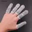 Ziyulinyuk 10 Cái Ngón Tay Cots Bảo Vệ Ngón Tay Cái Chống Cắt Đầu Ngón Tay Tay Linh Hoạt Bảo Vệ Ngón Tay Cots DIY Work VN