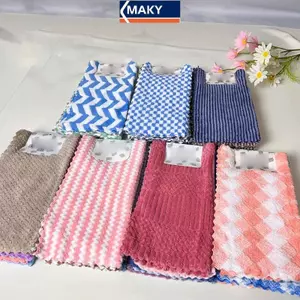 MAKY Khách sạn Vải Vệ Sinh Hộ Gia Đình Đĩa Vải Kính Cửa Sổ Sill Lau Vải VN