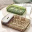 10 Chiếc ECO Khay Trà Trong Suốt Hai Lớp Sấy Ra Có Tay Cầm Hộp Bảo Quản Cho Di Động Ngoài Trời Trà Sự Kiện VN