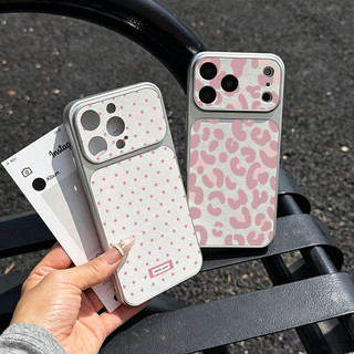 Ốp Lưng IPhone 13 15 11 17 16 12 14 ProMax  Họa tiết hoa báo hồng nhẹ nhàng 7 8Plus XR X XS Max