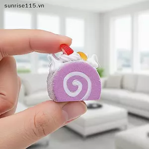 SRVN Mô Phỏng Thực Phẩm Bóp Đồ Chơi Đàn Hồi Mềm Trứng Cuộn Bánh Fidget Đồ Chơi Dành Cho Người Lớn Làm Việc Giảm Lo Âu Trẻ Em Chơi.