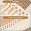 1 Chiếc Boho Table Runner Cream & Brown Farmhouse Table Runner Với Tua Rua Để Trang Trí Nhà
