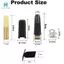 Bộ ống ngậm, Bao gồm Dây chằng + Clarinet 2.5 + Đen Clarinet Ống ngậm Nắp nhựa Phụ kiện nhạc cụ