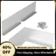 4 Gói Gutter Splash Guards Bạc Gutter Splash Guards cho ngôi nhà Mái góc thợ lặn Mái nhà thợ lặn đi mưa