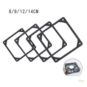 Giữ Giảm Tiếng Ồn Silicon Grommets Chống Sốc Tấm Hấp Thụ Cho Vỏ PC Quạt Giảm thiểu Rung Thiết Lập