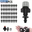 <cosyh>Misting Nozzles Black+Gray For 4mm/7mm Tube Garden Watering Accessories