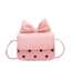 Cổ Điển Nơ Nhỏ Nữ Túi Tinh Tế Cô Gái Messenger Túi Kết Cấu Mini Son Môi Túi Đeo Vai Cô Gái Hợp Thời Trang 7.6 DX7H