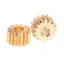 JASMINE 0.5M Modulus 8T 9T 10T 11T 12T 14T 15T 16T Răng Đồng Truyền Bánh Răng Cho Trục Truyền Bánh Răng Phù Hợp Với 1.98MM 2.3mm 3.17MM 3MM 5MM Trục JASMINE