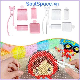 SoulSpace Bộ 3/4/5 Cái Nhíp và Hạt Cầu Chì, Dụng cụ Handmade Hiệu Quả, Khay Chọn Hạt Plastic