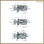 Đai ốc cánh hoa mở rộng 180 chiếc, -20, M5-25, M6-25 Đai ốc kim loại hình cánh hoa, Đai ốc mở rộng hạt cánh hoa Jack Nuts