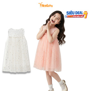 Đầm voan sát nách bé gái Rabity 953.900 (form nhỏ tăng 1 size)