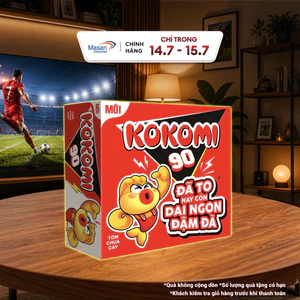 Mì Kokomi Đại 90 - Thùng 30 Gói x 90g (Bao bì có thể thay đổi theo đợt nhập hàng)