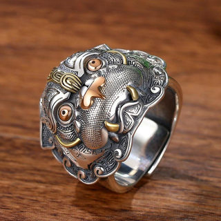 Men's 925 Silver Feng Shui Ring by globe_covenant_store3.vn