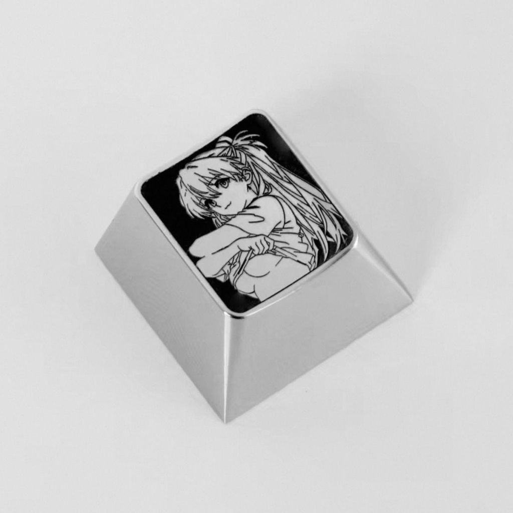 Khuyến nghị bán chạy Evangelion EVA Asuka Hợp kim kẽm F1-F12 Keycap!Nắp ...