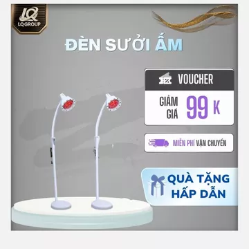 LQ-Đèn hồng ngoại chân cao dùng trị liệu xương khớp, tắm trắng, giảm béo | Đèn hồng ngoại dùng trong spa