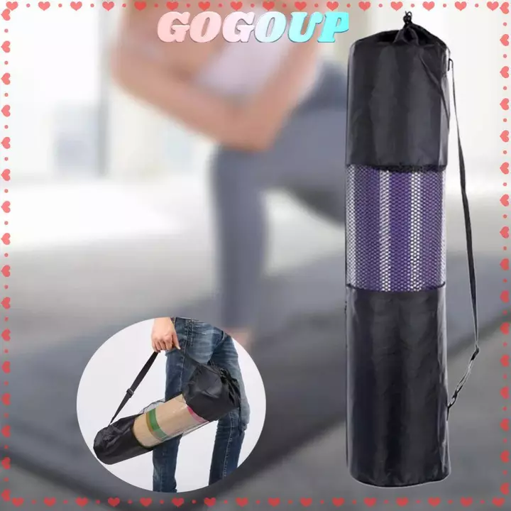 Túi thảm tập yoga GOGOASDGRF, Gói thảm tập yoga lưới co giãn cơ bụng, Gói thảm thể thao Dụng cụ thể thao Túi thể thao Yoga chống thấm nước để tập thể dục Thảm tập bụng căng