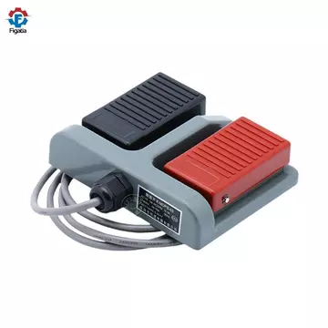 Công tắc chân tạm thời Công tắc bàn đạp chân đôi Công tắc điều khiển bàn đạp Công tắc song công 2 chiều Cốc chống trượt Pp Chống thấm nước Chống bụi hạng nặng Suita
