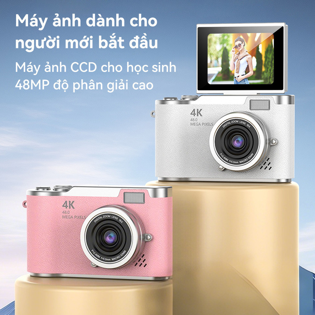 [Mới 100%] Máy Chụp Hình Màn Hình Lật HD LK-007 48MP || Fullbox | BigBuy360 - bigbuy360.vn