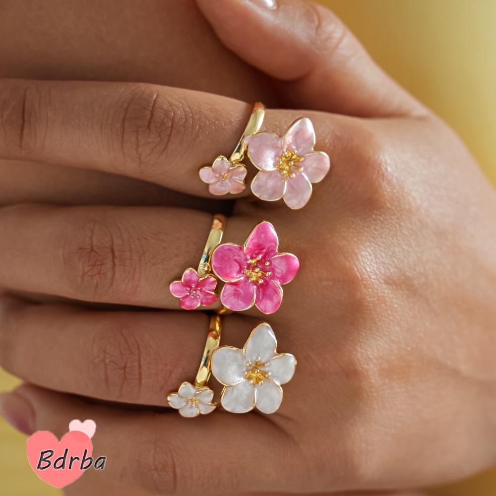 Women's Gold-Plated Wedding Ring, adjustable by e_vnyp33.vn