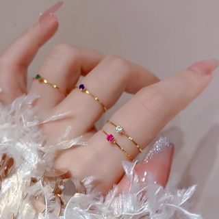 Women's Moissanite Ring by mouhuan2.vn