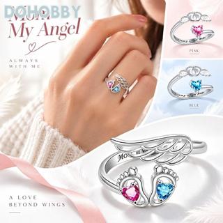 Moissanite Ring, adjustable by DOHOBBY MALL