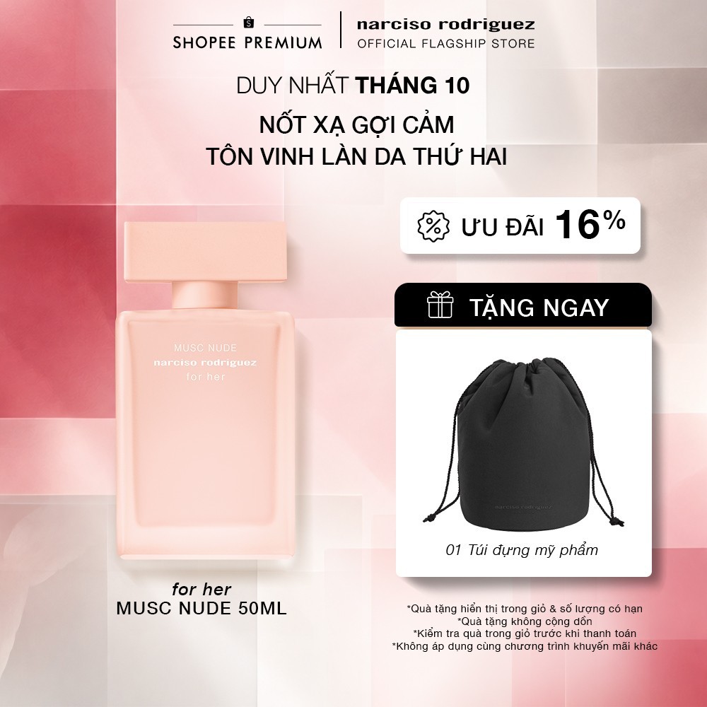 Nước hoa nữ Narciso Rodriguez Musc Nude EDP 50ml