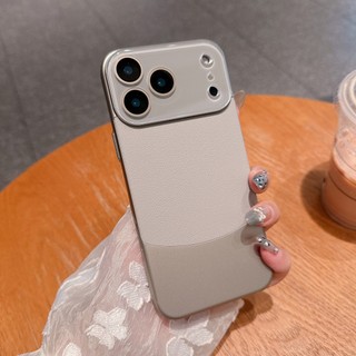Ốp điện thoại di động họa tiết da pha lê khâu khung pha lê phù hợp cho iPhone17 Pro max 16 15 14 13 12 11 Pro max bảo vệ camera chống sốc chống rơi mặt sau cứng