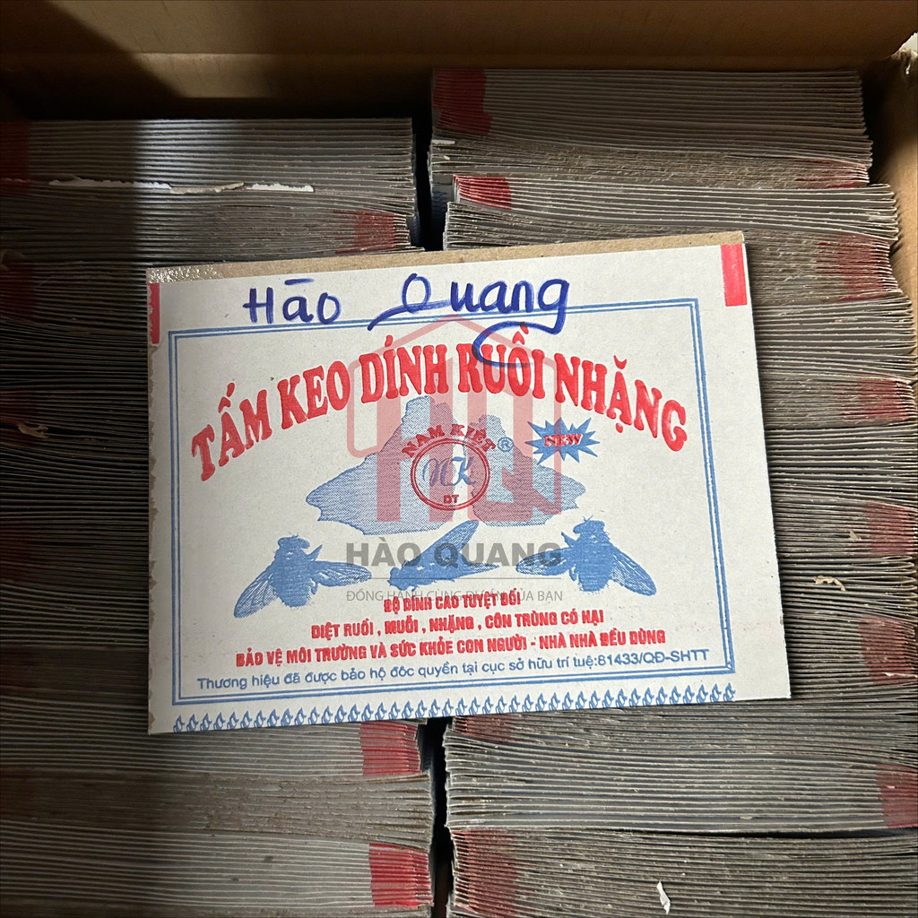 100 Tấm Keo Dính Ruồi Nhặng Siêu Dính - Diệt Ruồi Muỗi Hiệu Quả - Bảo Vệ Môi Trường & Sức Khỏe