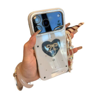 Ins long lanh trái tim rỗng Thích hợp cho 17promax16iPhone151413Vỏ bảo vệ chống sốc Hàng hóa tại chỗ dành cho nữ
