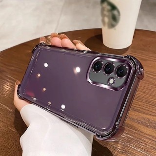 Ốp Điện Thoại Chống Sốc Trong Suốt Cho Samsung Galaxy S26 S25 Edge S25 S26 Ultra S25 Plus S25 FE A17 A16 A15 A14 A13 A07 A06 A05 A05S Mềm Trong Suốt Bốn Góc Chống Rơi
