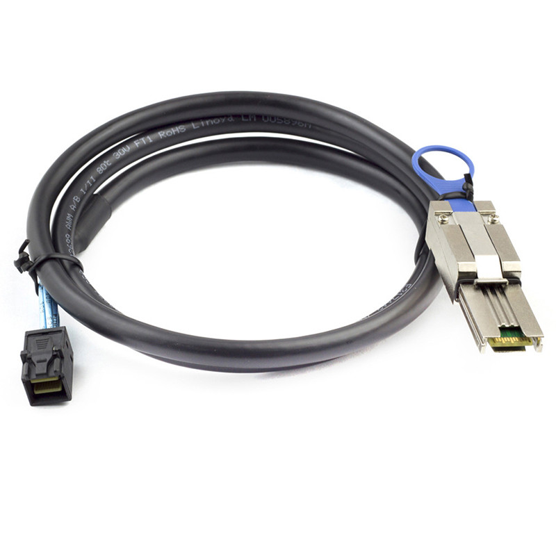 JMT Mini SAS HD 26P SFF-8088 Sang SAS HD SFF-8643 Cáp dữ liệu bên trong & bên ngoài