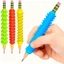 SA Elastic Pen Grip Hỗ trợ kết cấu silicon Thích hợp cho thực hành viết