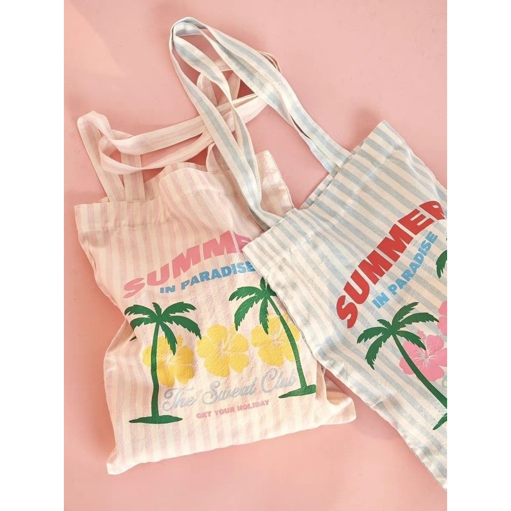 Totebag summer in paradise