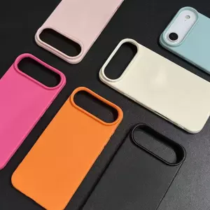 Ốp điện thoại chống rơi mờ bằng da vải thiều cho iPhone 17 16 Pro Max 17 Air 16 17 15 14 13 12 11 Vỏ bảo vệ chống sốc