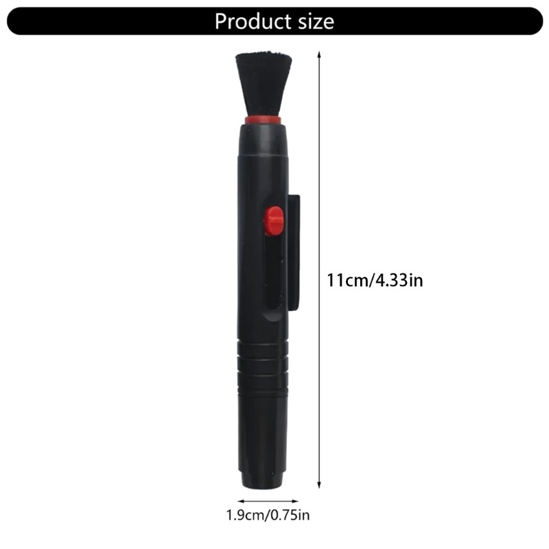 MOON 2 Chiếc Bút Làm Sạch Ống Kính Máy Ảnh Tẩy Bụi Cho Máy Ảnh DSLR Với Thiết Kế Hai Đầu Dễ Dàng Bảo Trì Dụng Cụ Vệ Sinh