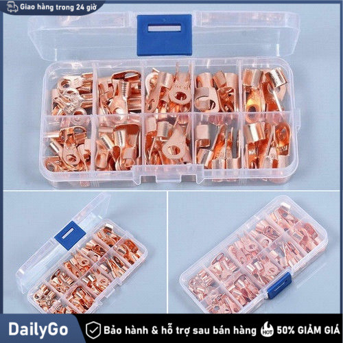 Bộ 70 đầu nối dây điện loại OT 10A-50A - Kết nối đĩa lạnh, khả năng dẫn điện vượt trội