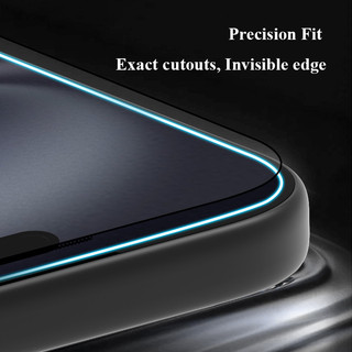Kính Cường Lực Lereach Bảo Vệ Màn Hình Cho iPhone 17 Pro Max 16 / 15 Pro Max Với Khay Căn Chỉnh Không Bụi Tự Động Hút 0.3mm