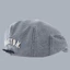 SQ Trẻ Em Denim Flat Cap Với BOSTON Thêu Dây Đeo Có Thể Điều Chỉnh Bốn Màu Mũ Thường Ngày Cho Trẻ Em