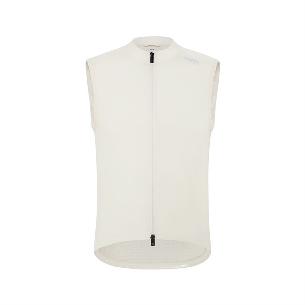 V121 - Áo Gió Ba Lỗ MBO Nam Cream White, Áo Khoác Đạp Xe, Áo Đạp Xe Thu Đông, Áo Khoác Giữ Nhiệt