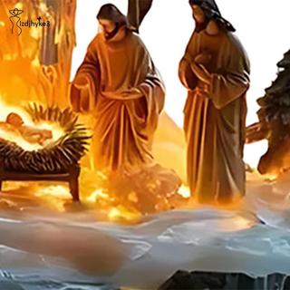 Tượng Chúa Giêsu Sinh Quà Tặng Tượng Giáng Sinh Cho Kệ Sách Để Bàn Tân Gia