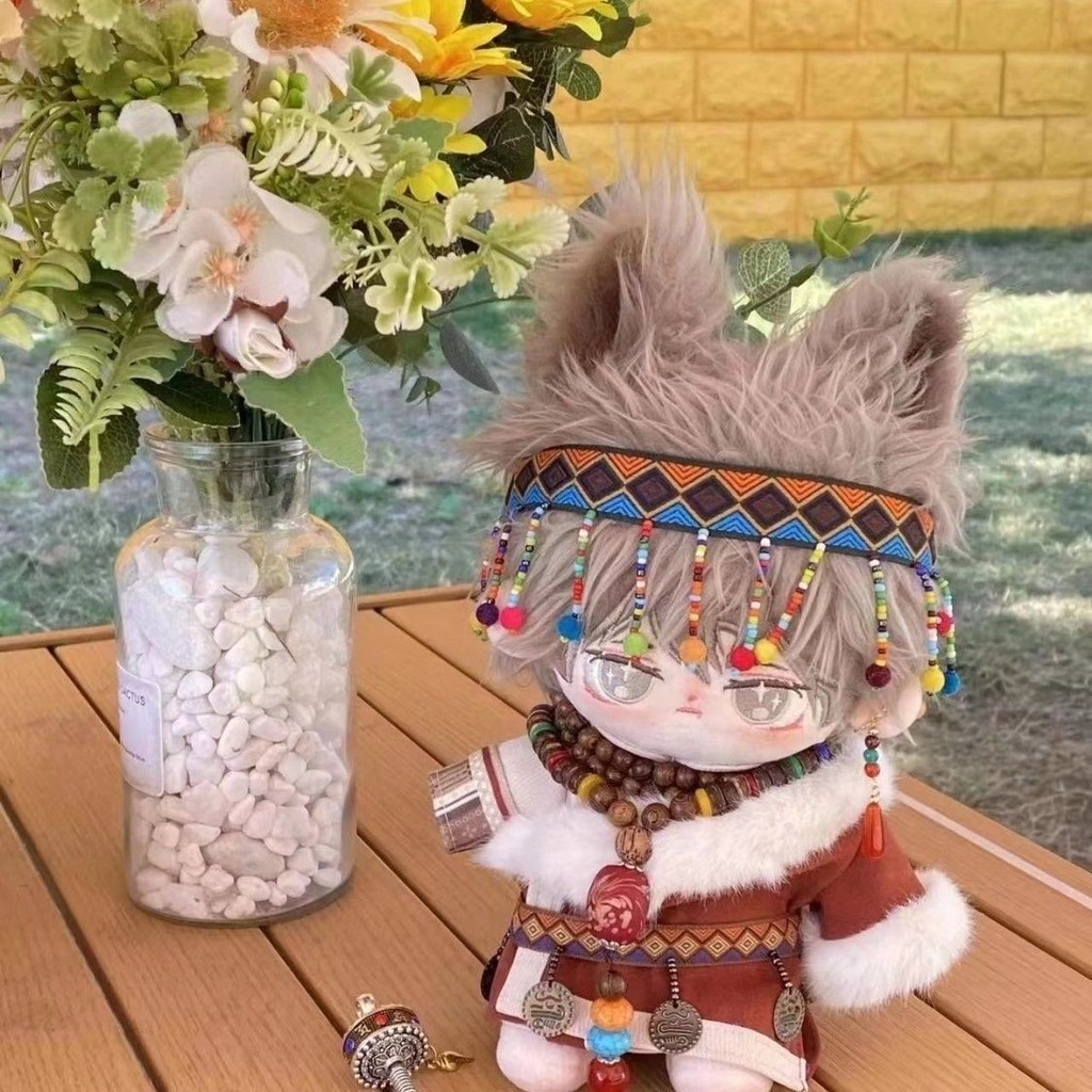 Búp bê 20cm Cotton, áo phong cách Tây Tạng, thay thế quần áo búp bê 3.2