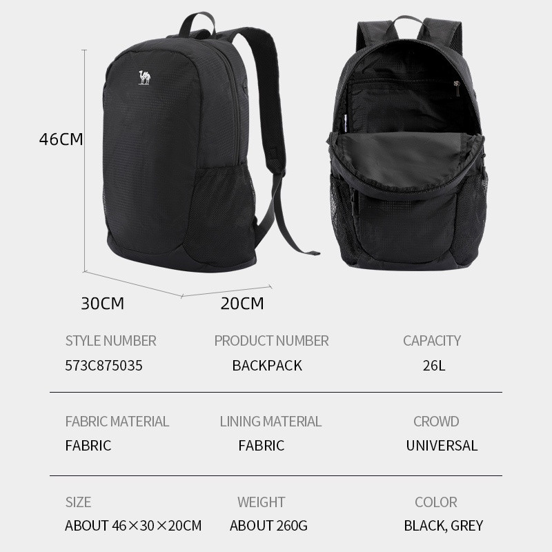 Balo Du Lịch Dung Tích 26l In Hình Vương Miện Thời Trang Cho Nam Nữ